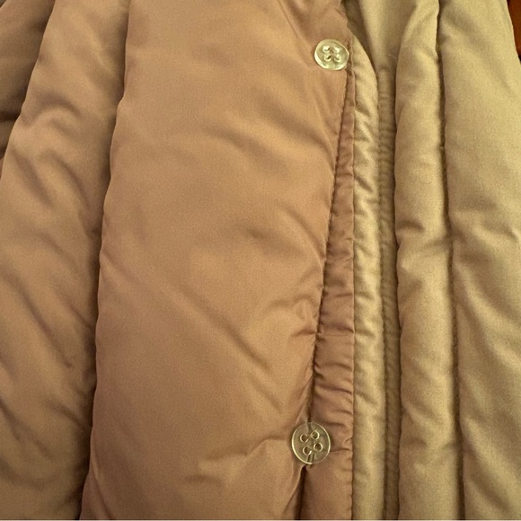 VINTAGE Mauve Duck Down Puffer Coat size S - Picture 6 of 16